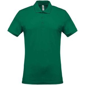 Kariban Mens Pique Polo Shirt / Kelly Green